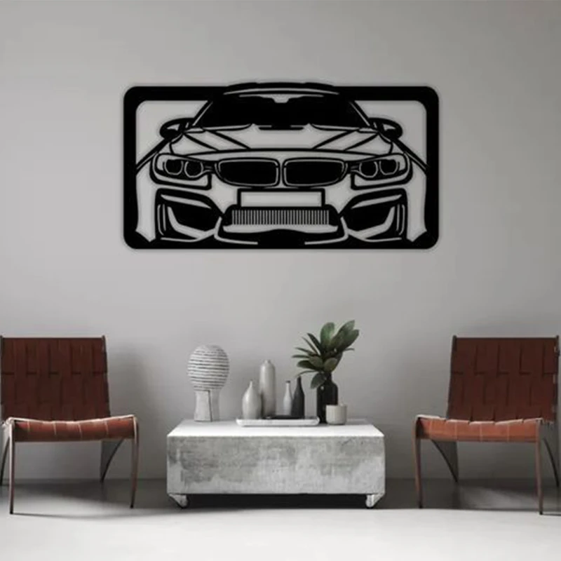 دیوارکوب دیزانور طرح ماشین بی ام و مدل 30 کد A026