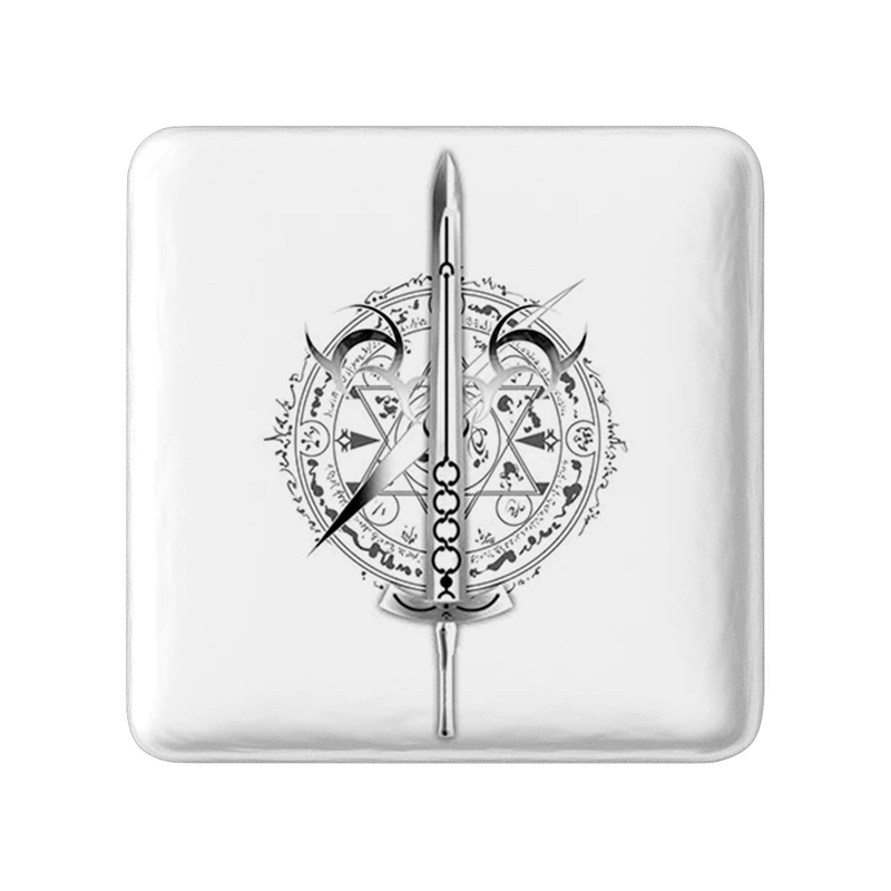 مگنت خندالو طرح انیمه فیت استی نایت Fate Stay Night  مدل مربعی کد 22818