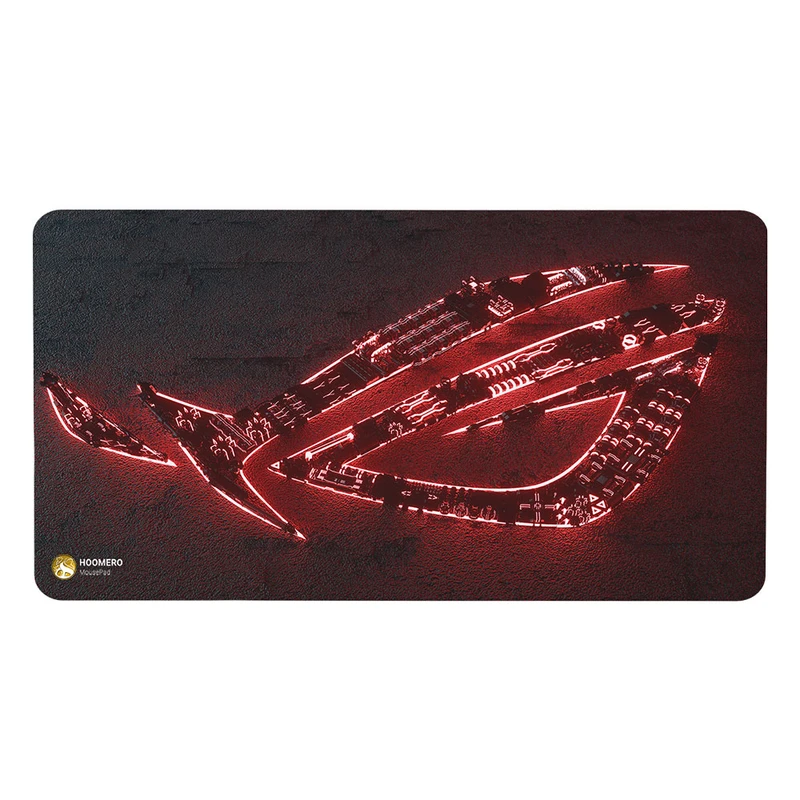 ماوس پد مخصوص بازی هومرو مدل MX491 طرح Asus Computer hardware company