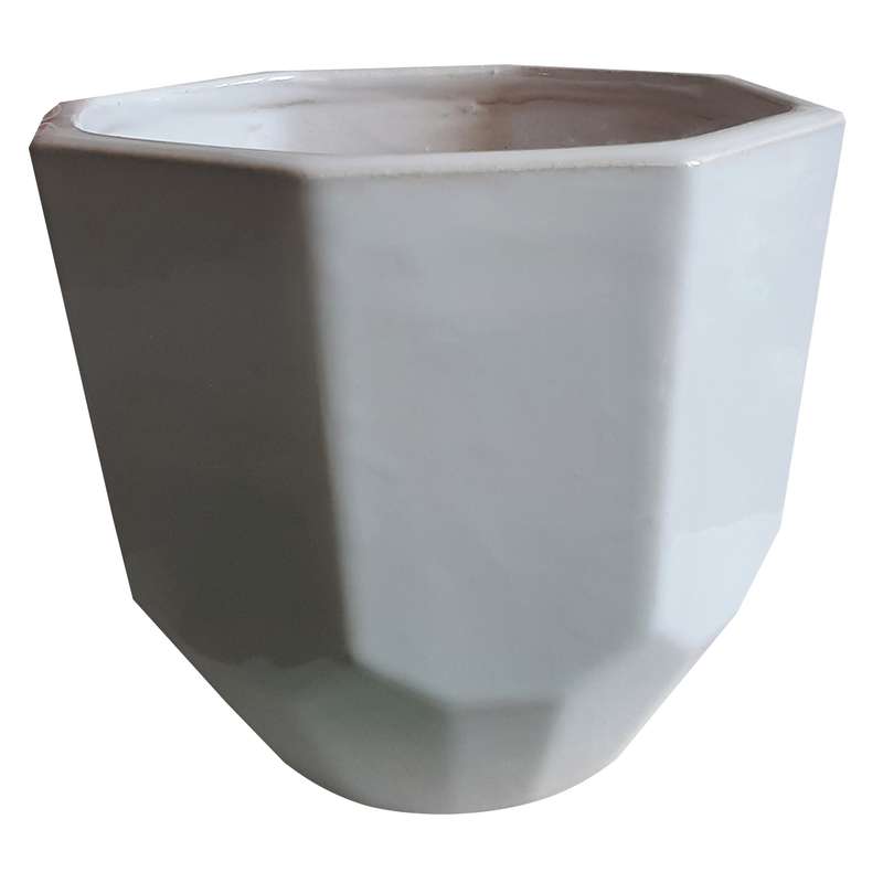  گلدان سرامیکی مدل هشت گوش کد 8GOSH