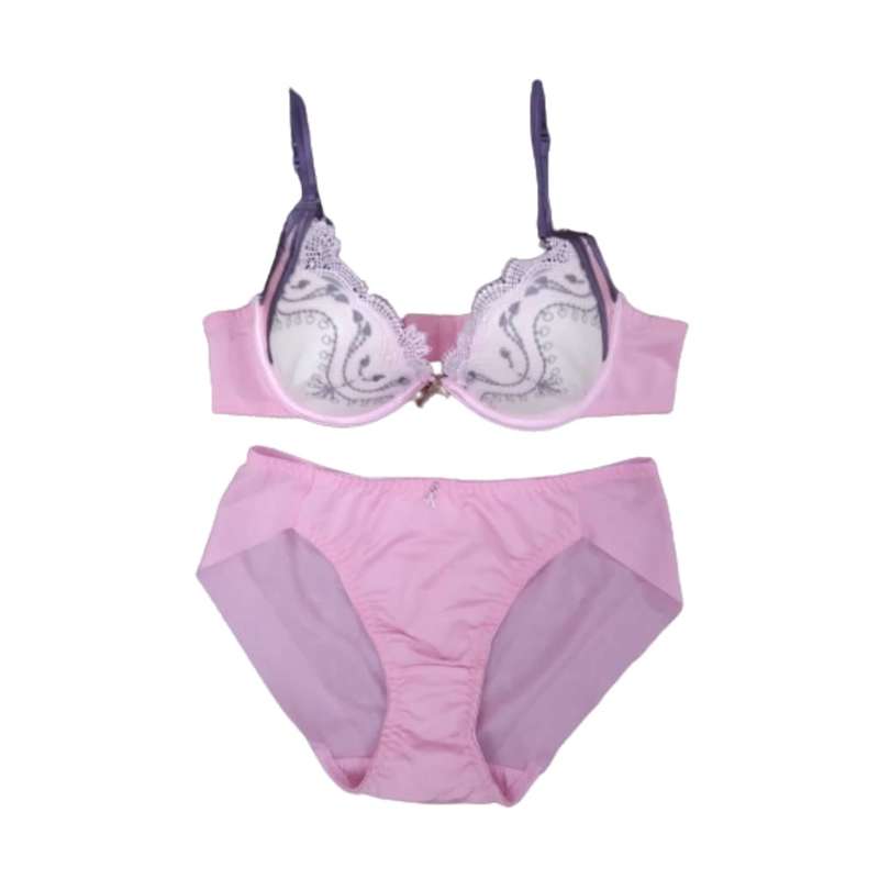 ست شورت و سوتین زنانه مدل گیپور