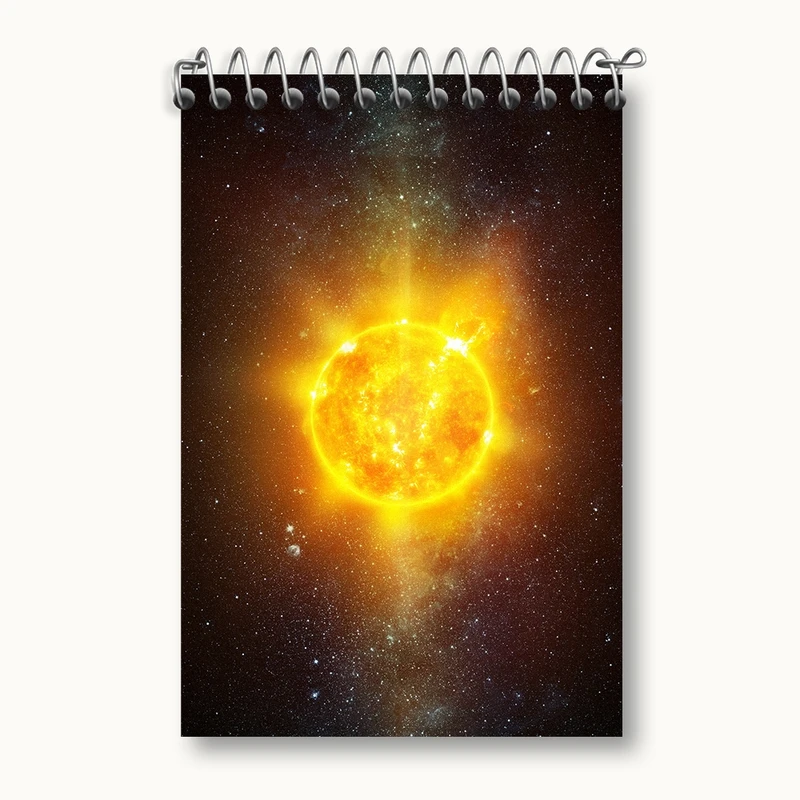 دفتر یادداشت 50 برگ خندالو مدل کهکشان کد F544