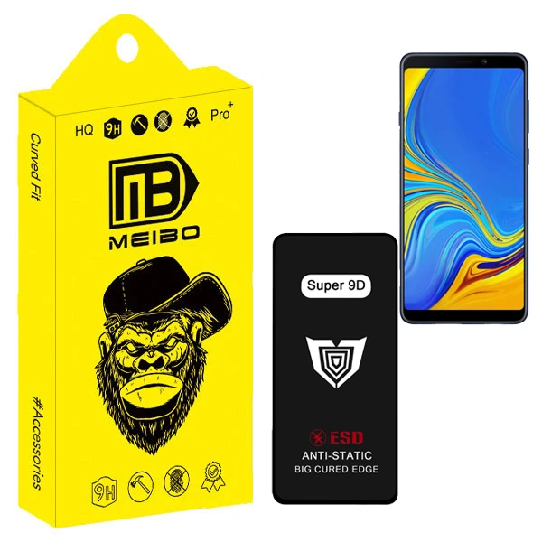 محافظ صفحه نمایش میبو مدل Super 9D مناسب برای گوشی موبایل سامسونگ Galaxy A9 2018