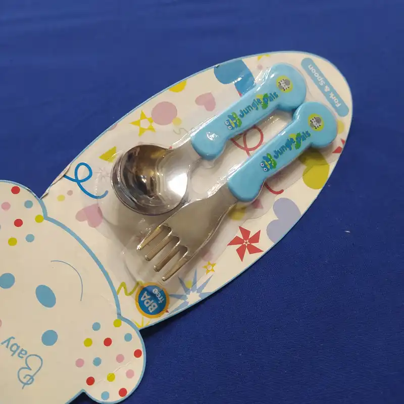ست قاشق و چنگال کودک بیبی دریم مدل Jungle pals کد 2021