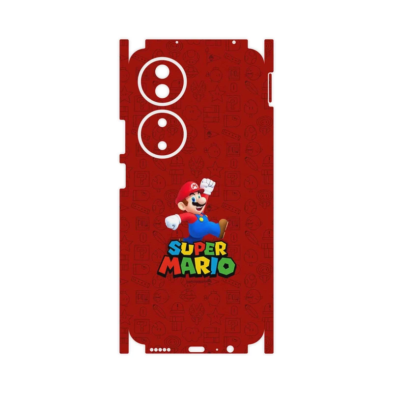 برچسب پوششی ماهوت مدل Super_Mario_Game-FullSkin مناسب برای گوشی موبایل آنر X7b