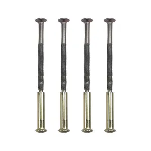پیچ و مهره فیکس دستگیره مدل Gh-60 بسته 4 عددی
