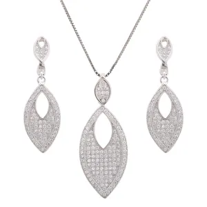 نیم ست نقره زنانه کد M3092