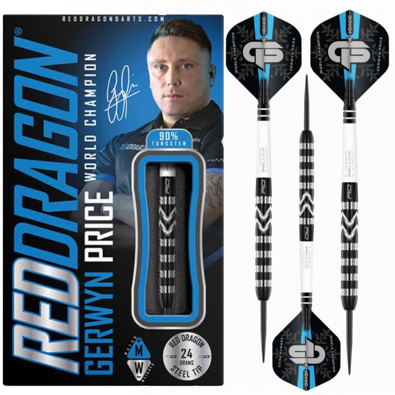 دارت یدک رد دراگون مدل GERWYN PRICE 24g بسته 3 عددی