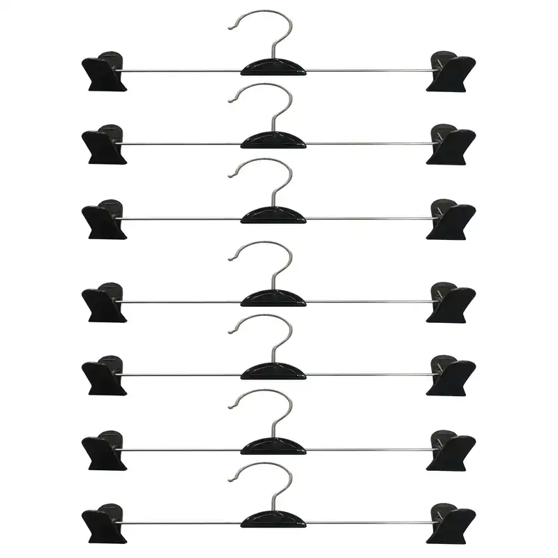 چوب لباسی مدل دو گیره ای بسته 7 عددی