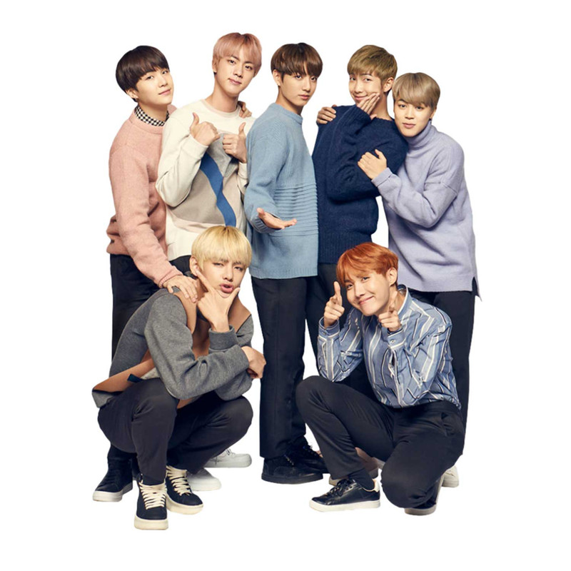 استیکر لپ تاپ گیم مون طرح Bts کد 11137