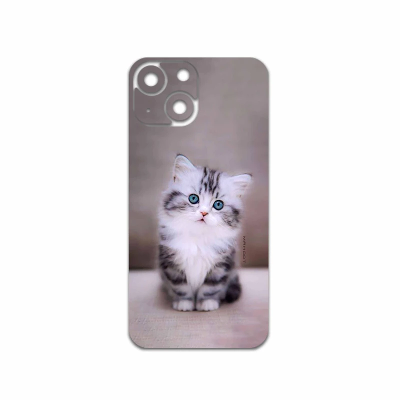 برچسب پوششی ماهوت مدل Cat-2 مناسب برای گوشی موبایل اپل iPhone 13 Mini
