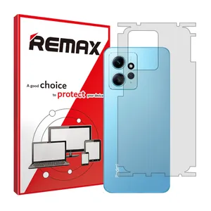 Remax brand shockproof clear back protector glass for Xiaomi Redmi Note 12 4G