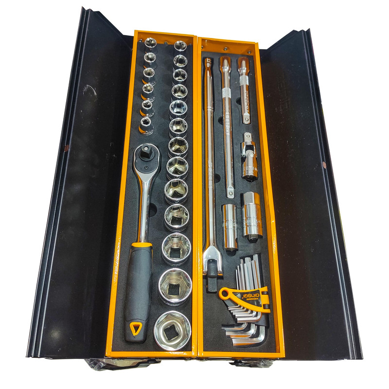 مجموعه 59 عددی جعبه ابزار دینگیشی مدل ART : 110059 مجموعه 59 عددی جعبه ابزار دینگیشی مدل ART : 110059