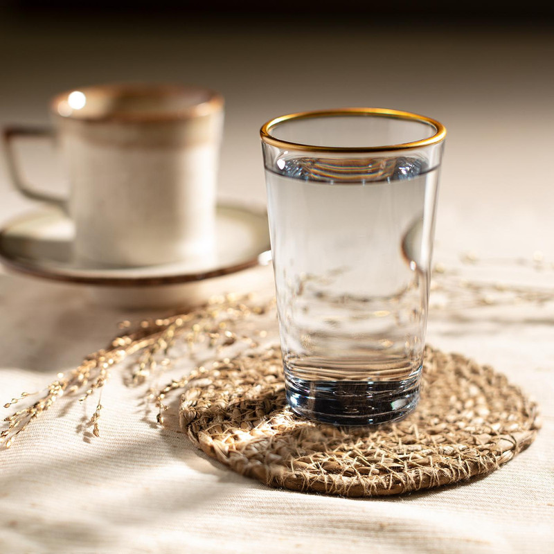 لیوان کنار قهوه مادام کوکو طرح Chapelle بسته 4 عددی