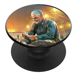 پایه نگهدارنده گوشی موبایل پاپ سوکت مدل سردار سلیمانی کد 06