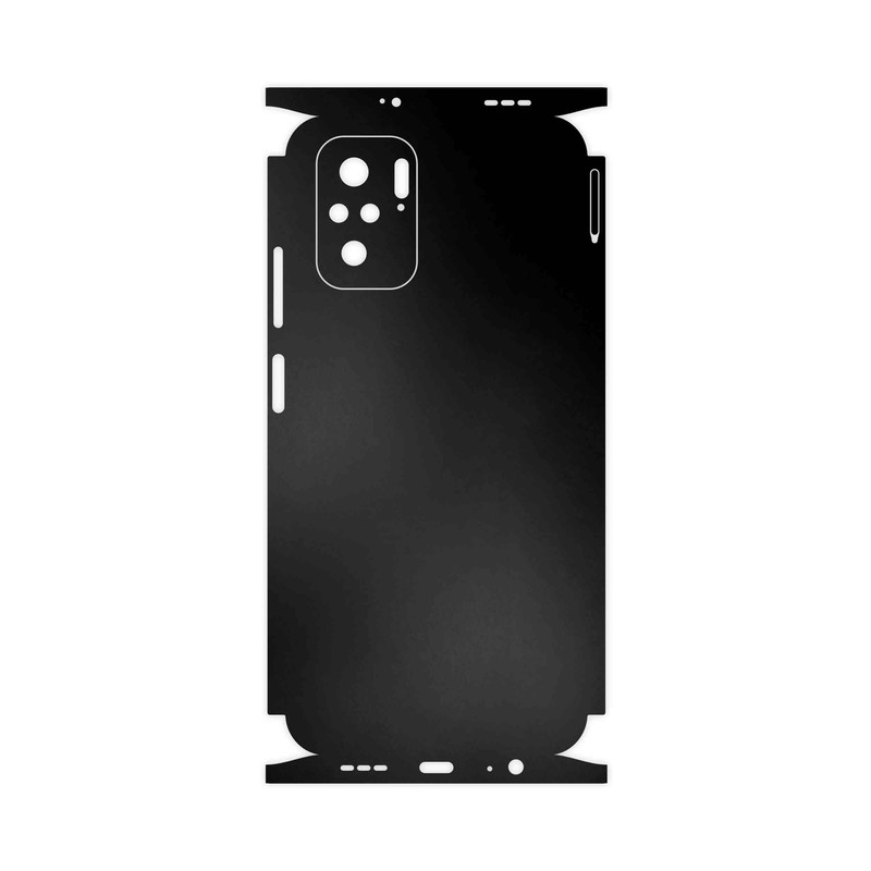 برچسب پوششی ماهوت مدل Matte-Black-FullSkin مناسب برای گوشی موبایل شیائومی Poco M5s