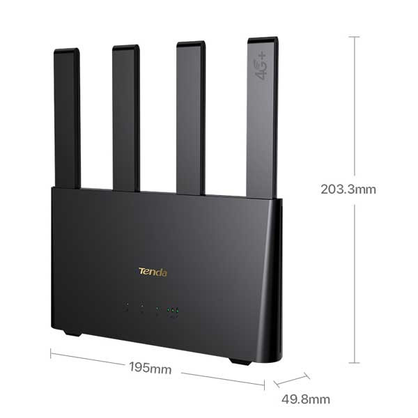 مودم 4G LTE Router دوبانده تندا AC1200 مدل 4G08
