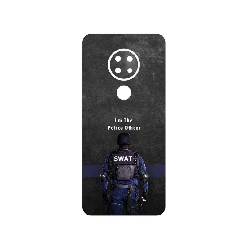 برچسب پوششی ماهوت مدل Police Officer مناسب برای گوشی موبایل نوکیا 6.2