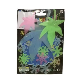 استیکر دیواری کودک طرح برگ پاییزی مدل شب تاب کد 61