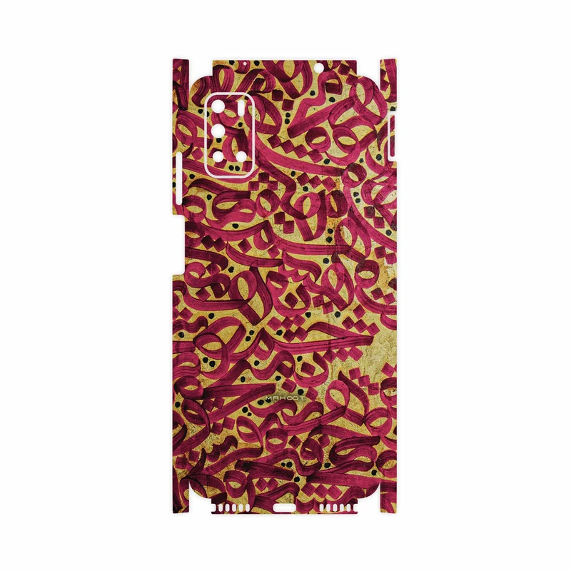 برچسب پوششی ماهوت مدل Nastaliq-6-FullSkin مناسب برای گوشی موبایل جی پلاس Z10