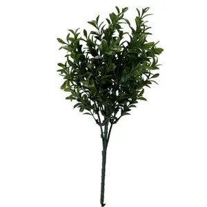 گل مصنوعی مدل بوته شمشاد کد 8904