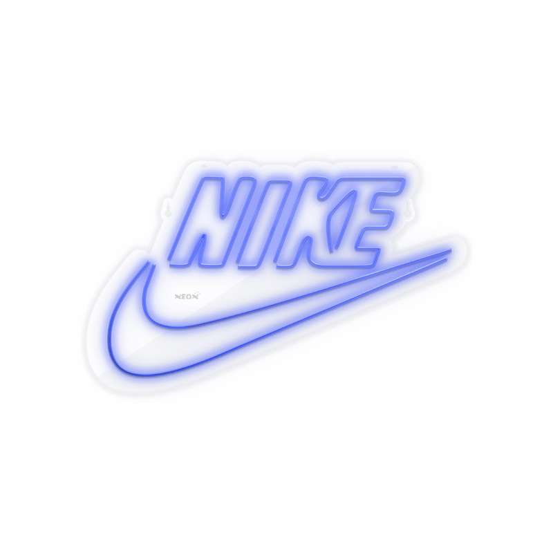 چراغ دیواری نئون دیزاین طرح Nike-Text_BL