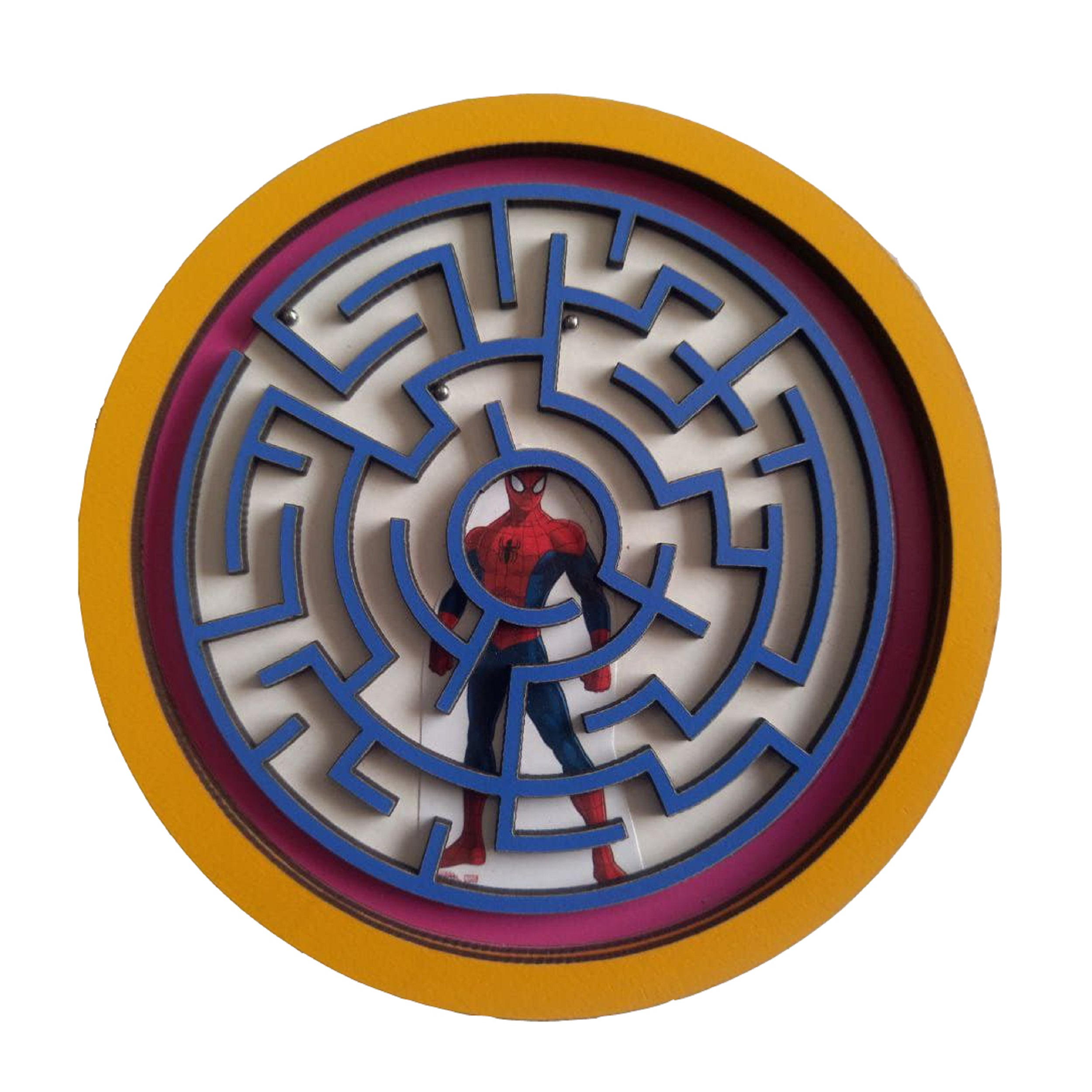 بازی فکری طرح ماز  مدل مرد عنکبوتی