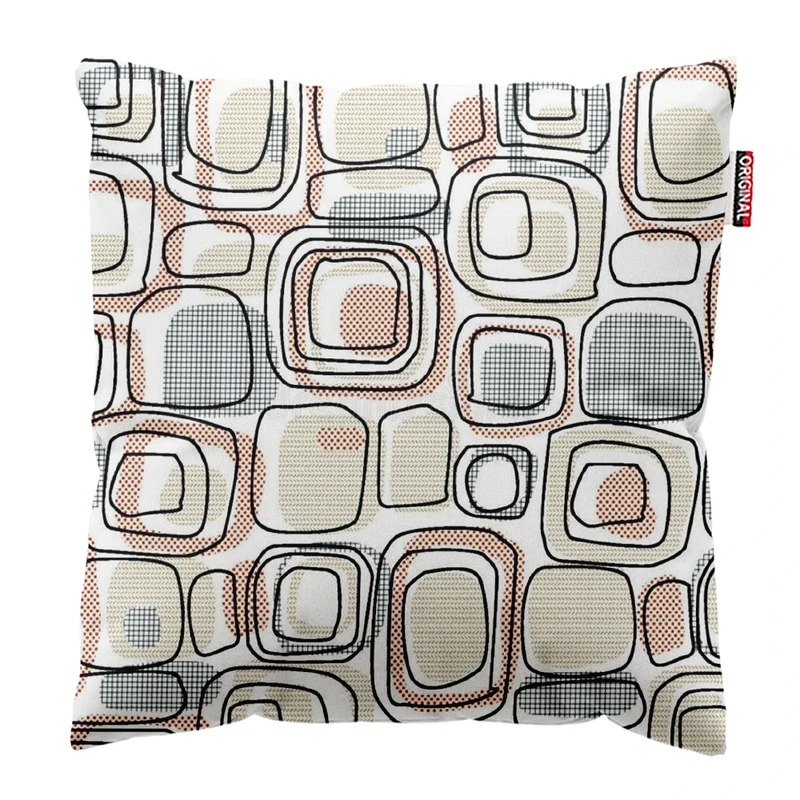 کوسن پاد آفرین طرح مینیمال کد 3673 سایز 30*30 سانتی متر