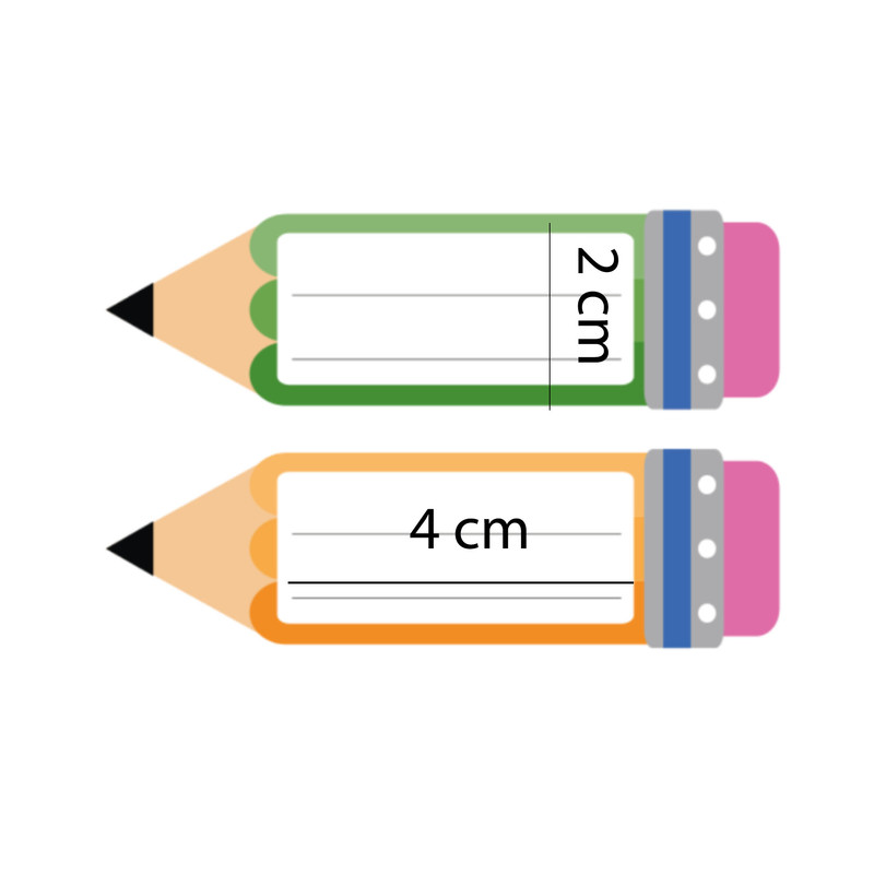 برچسب میو استیکر مدل نام و نام خانوادگی کالکشن مدرسه کد SHC03