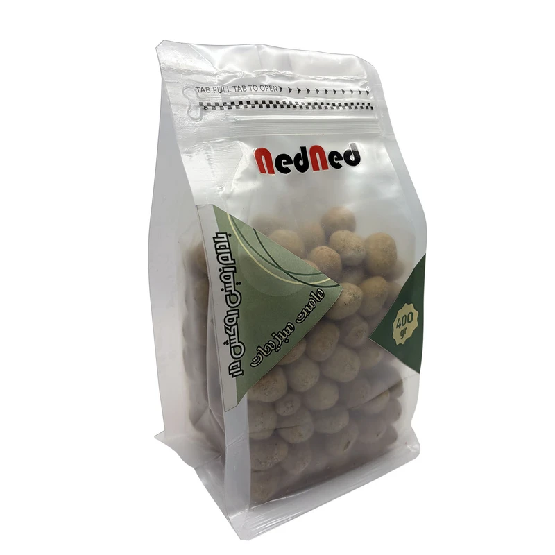 بادام زمینی روکش دار طعم ماست و سبزیجات ندند - 400 گرم