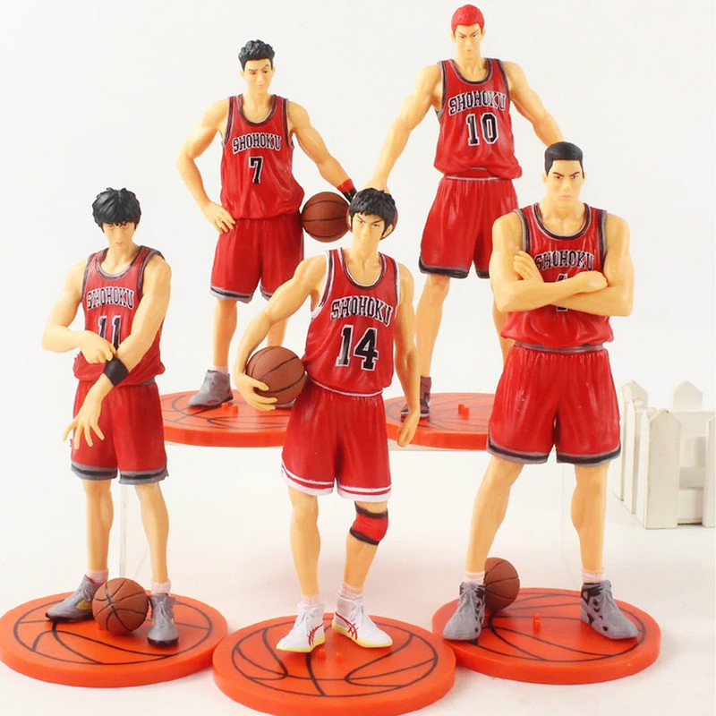 فیگور مدل تیم بسکتبال بسته 5 عددی