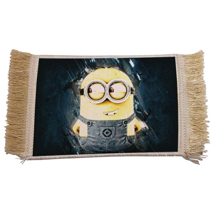 فرش ماشینی دیوارکوب مدل مینیون کد 33