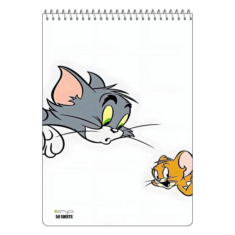 دفتر نقاشی 50 برگ سیمی کارنیکا طرح تام و جری tom & jerry کد 41202