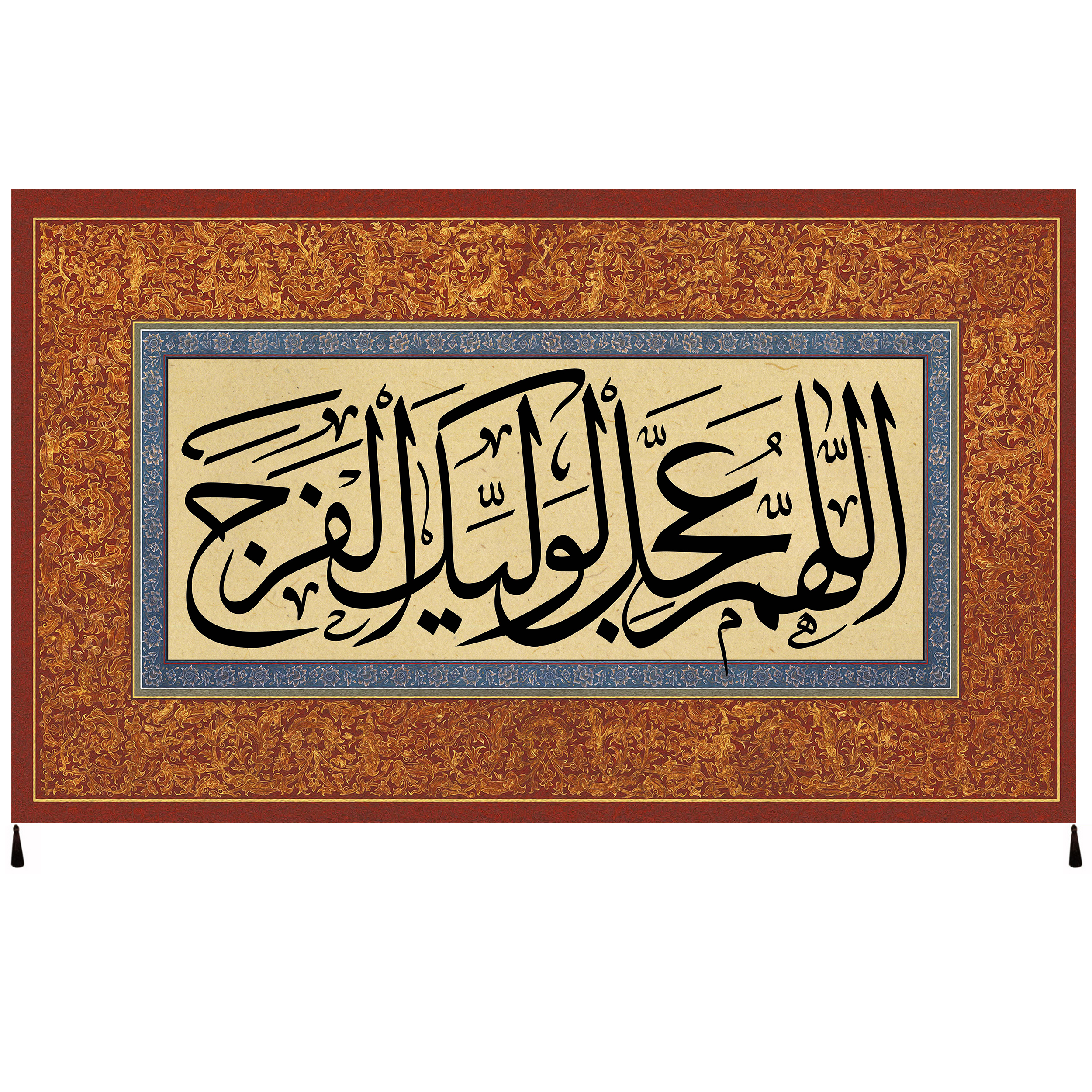 پرچم مدل اللهم عجل لولیک الفرج  امام زمان عج کد 67