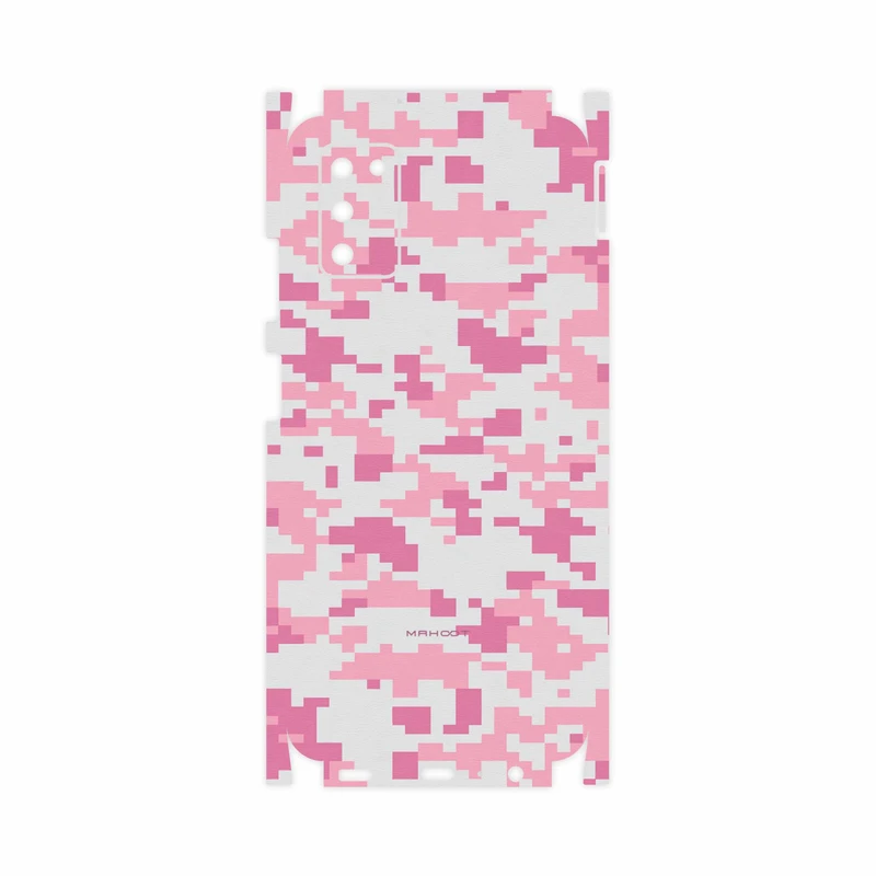 برچسب پوششی ماهوت مدل Army-Pink-pixel-FullSkin مناسب برای گوشی موبایل سامسونگ Galaxy A03S