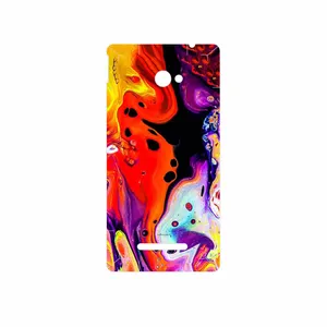 MAHOOT Abstract Oil Art Cover Sticker for HTC 8X