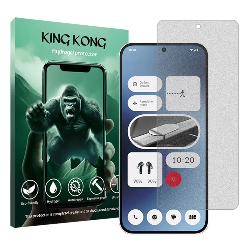 محافظ صفحه نمایش مات کینگ کونگ مدل Tough مناسب برای گوشی موبایل ناتینگ Phone 2a