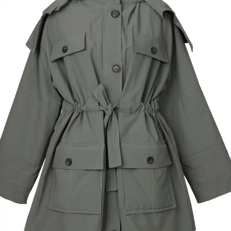 بارانی زنانه مدل کلاهدار آرسا یاسمین کد 32119