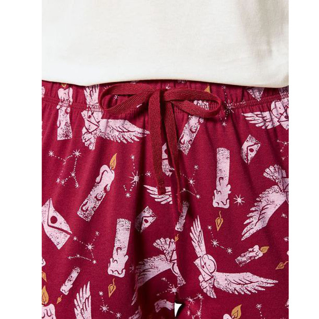 ست تی شرت آستین بلند و شلوار زنانه هری پاتر مدل 2024