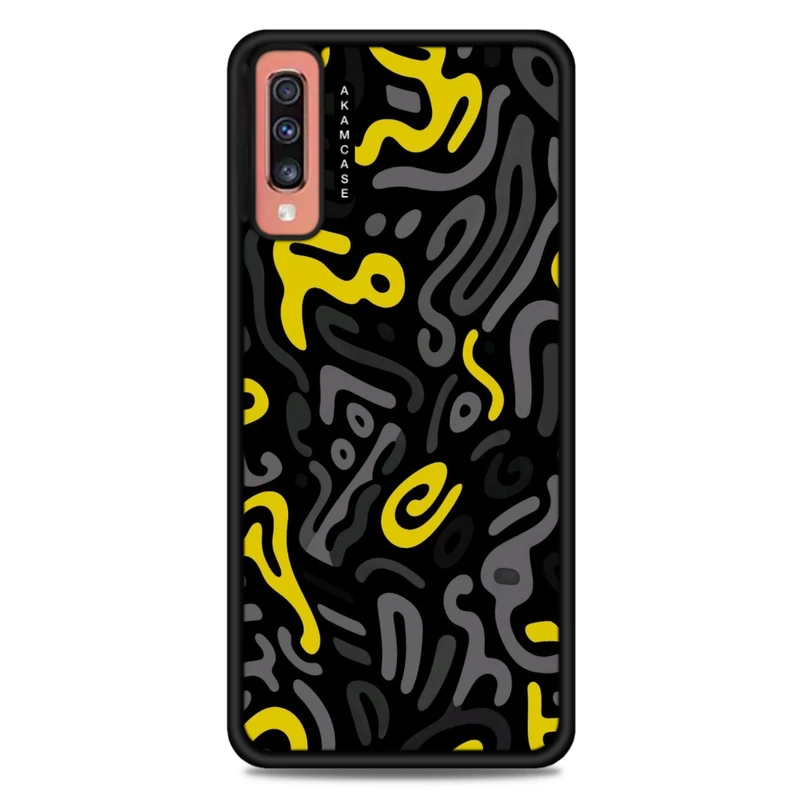 کاور آکام مدل AMC-WSGA70-DOODLE4 مناسب برای گوشی موبایل سامسونگ Galaxy A70
