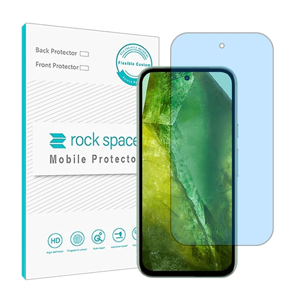 محافظ صفحه نمایش آنتی بلو راک اسپیس مدل HyBLU مناسب برای گوشی موبایل گوگل Pixel 8a