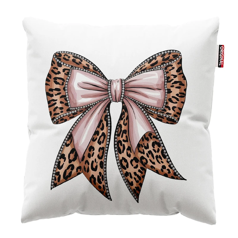 کوسن پاد آفرین طرح پاپیون کد 1687 سایز 30*30 سانتی متر