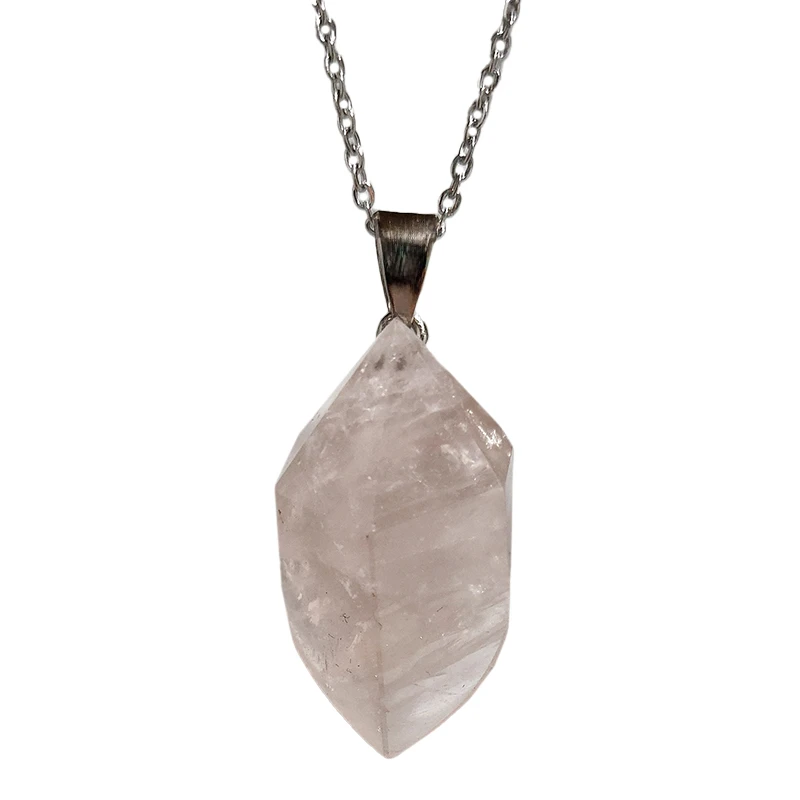 گردنبند دخترانه مدل رز کوارتز کد 10-150