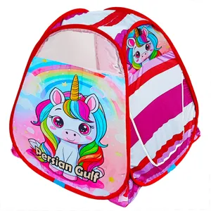 چادر بازی کودک مدل اسب تک شاخ کد KDK-Taksh