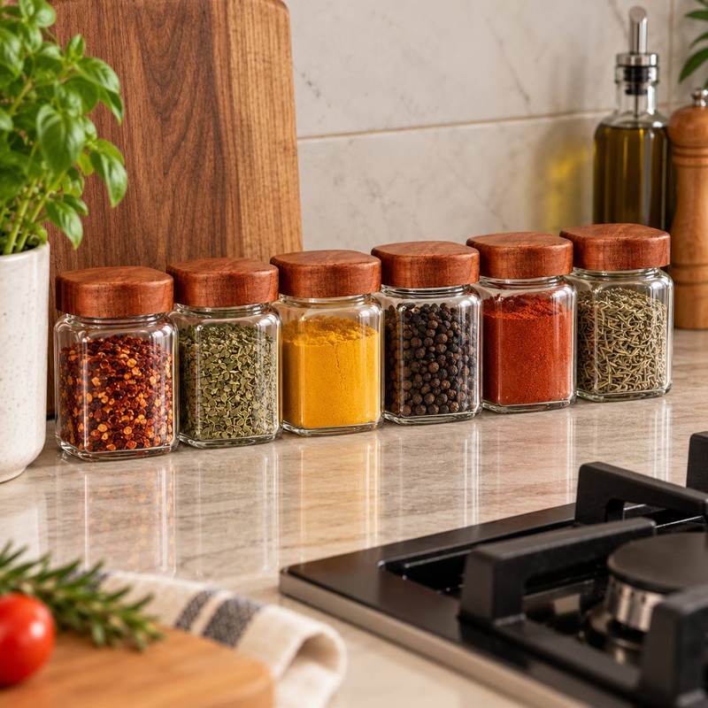 ست جای ادویه ۶ پارچه ال وی مدل 800