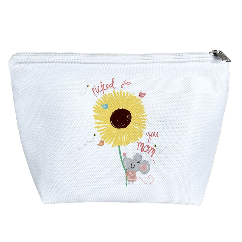 کیف لوازم آرایش دخترانه خندالو مدل گل آفتابگردان کد H1700