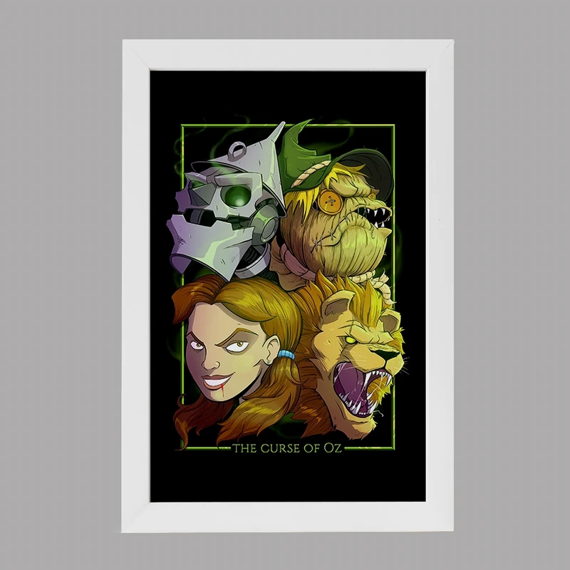 تابلو خندالو مدل فانتزی کد F146