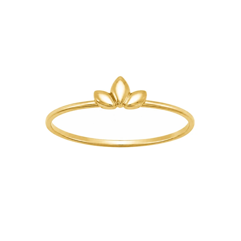 انگشتر طلا 18 عیار زنانه مان گالری مدل تاج کد RN01-0050552