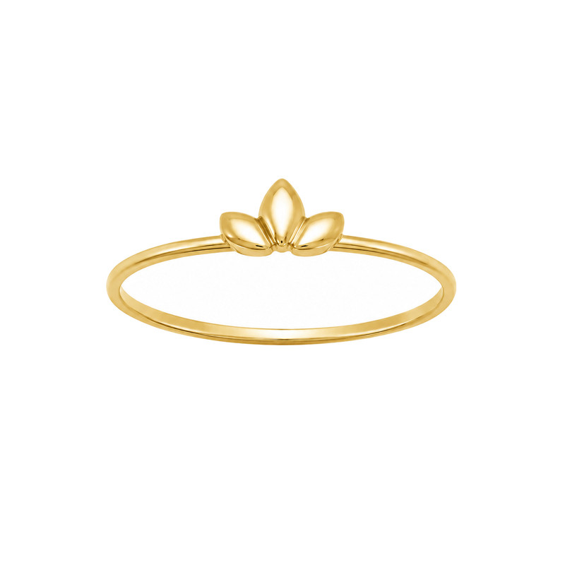 انگشتر طلا 18 عیار زنانه مان گالری مدل تاج کد RN01-0050552