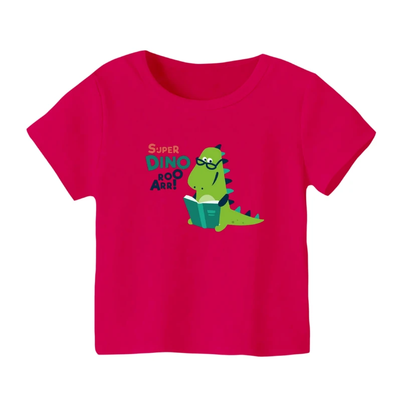 تی شرت آستین کوتاه بچگانه مدل دایناسور کد ۵